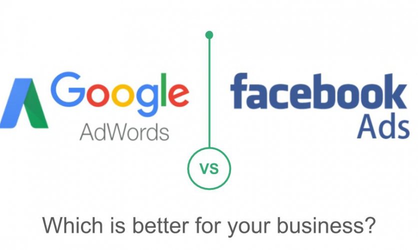 كيف يمكنني تحديد ما إذا كانت إعلانات Google Adwords و Facebook جيدة لشركتنا في نفس الوقت؟