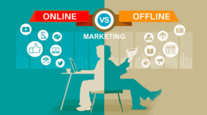 Why is online marketing perform better than offline marketing?