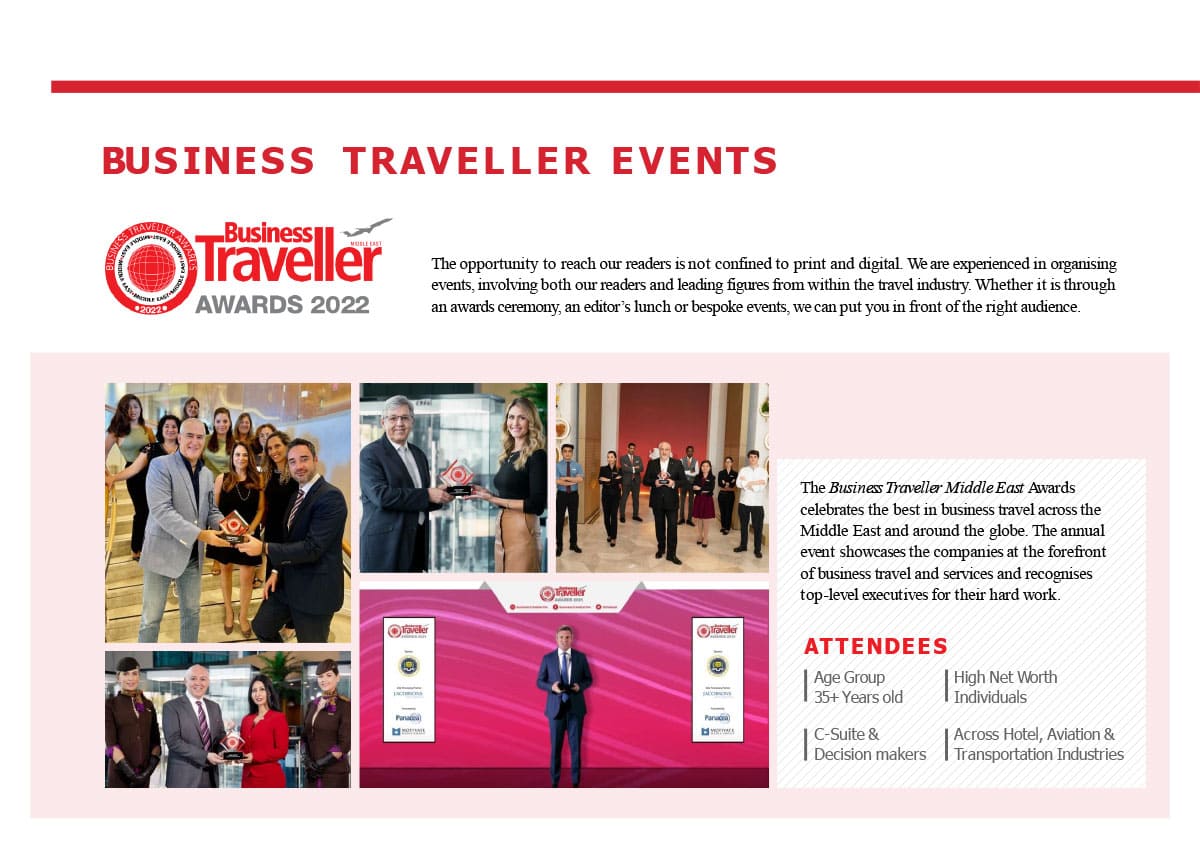 Business Traveller Magazine Advertising Dubai UAE