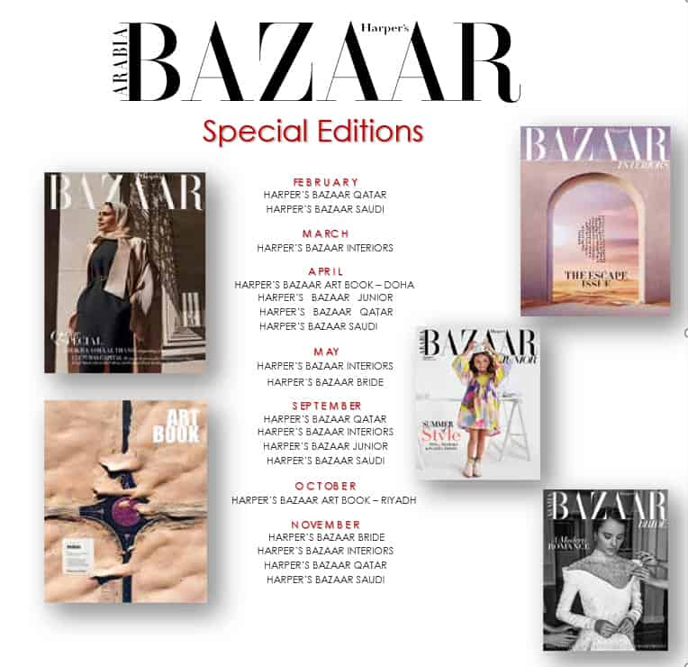 Harper's Bazaar Advertising Dubai UAE