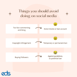 الأشياء التي يجب تجنب القيام بها على وسائل التواصل الاجتماعي