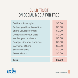 بناء الثقة على وسائل التواصل الاجتماعي مجانًا