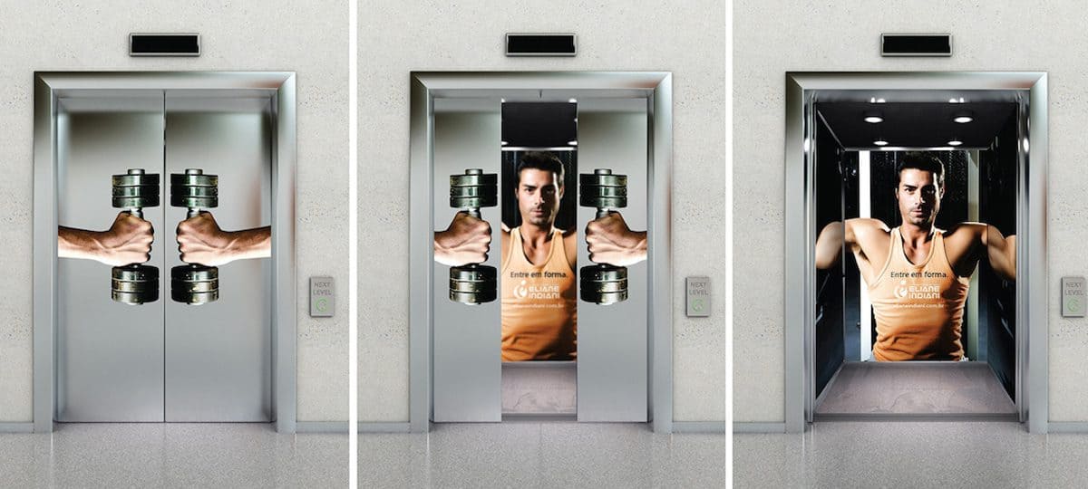 Elevator Advertising Dubai