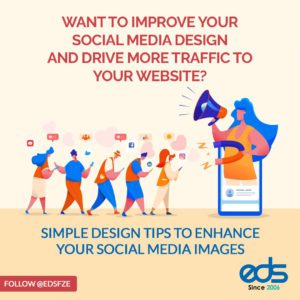 Want to improve your social media design and drive more traffic to your website?