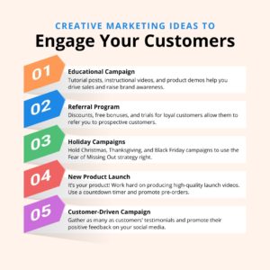 Creative Marketing Ideas to Engage your Customers