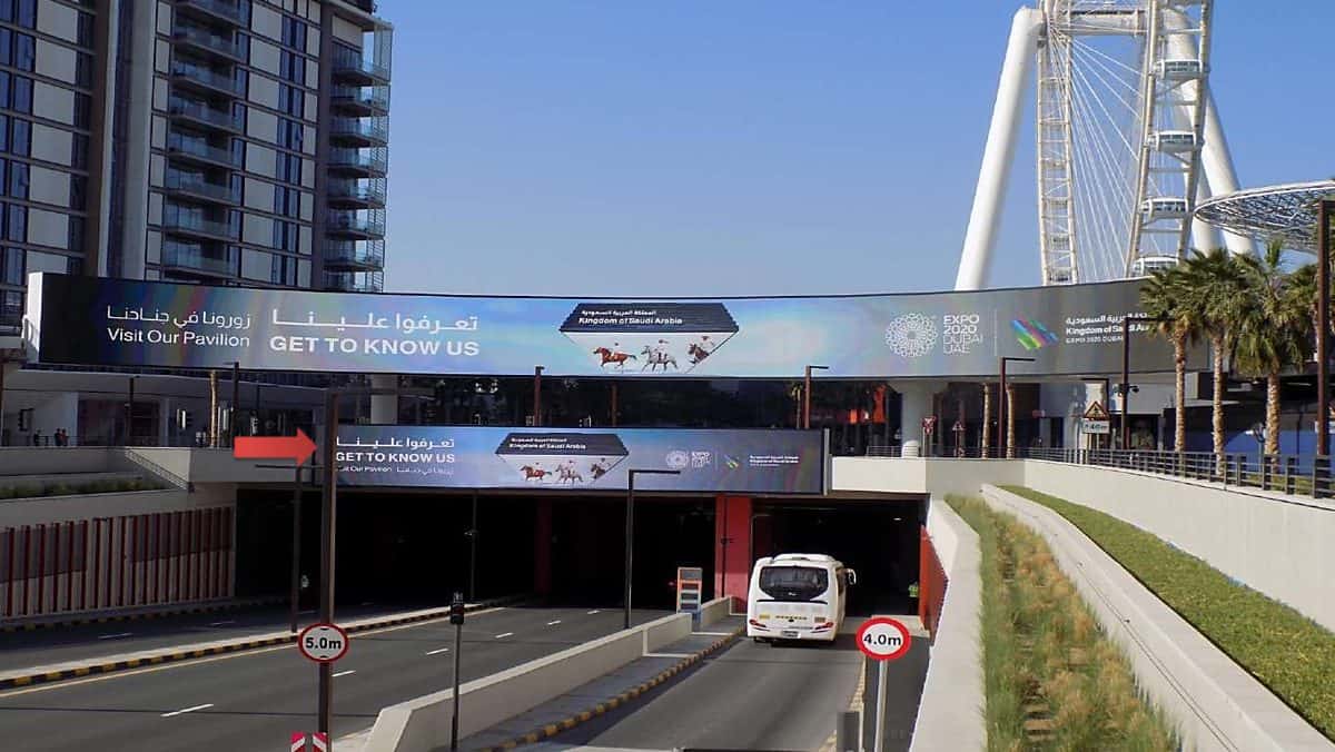 Bluewaters Bridge Advertising Company in Dubai